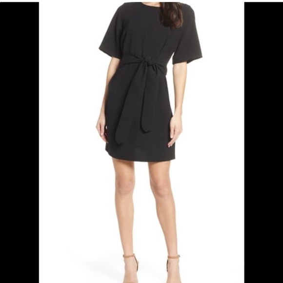 NWT Chelsea28 Front Tie Shift Dress - Picture 1 of 5